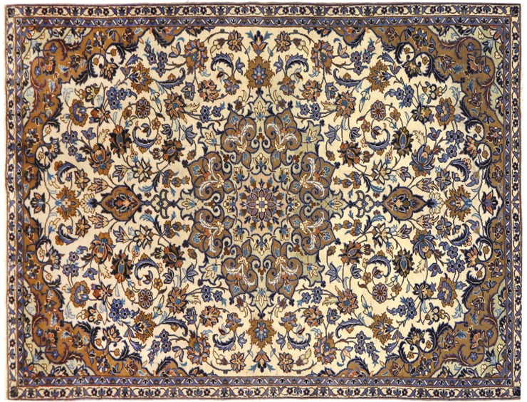 Beige Persan Tapis persan 280 x 178 cm