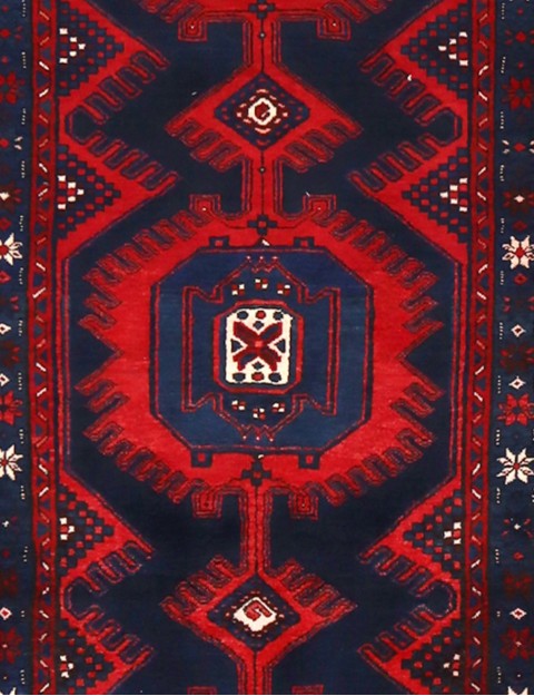 Rood Perzië Perzisch Tapijt  320 x 105 cm