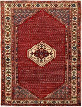 Rouge Persan Tapis persan  220 x 135 cm