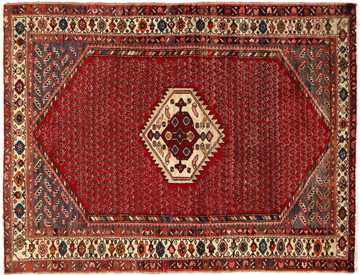 Rosso Persiano Tappeto persiano 220 x 135 cm