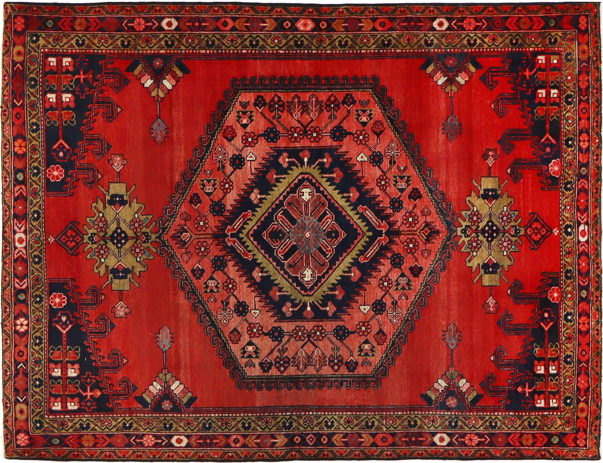 Persian Rug  red  <br/>206 x 166 cm