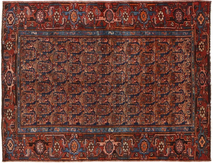 Brun Persien Persisk Tæppe 200 x 125 cm