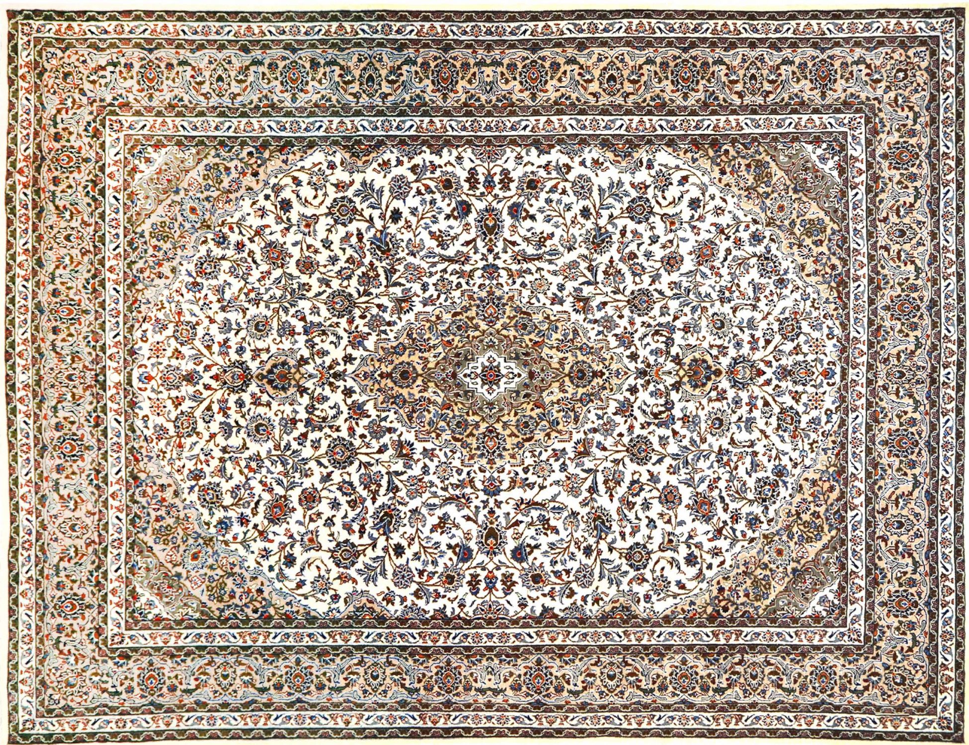 Tapis persan  beige <br/>384 x 295 cm