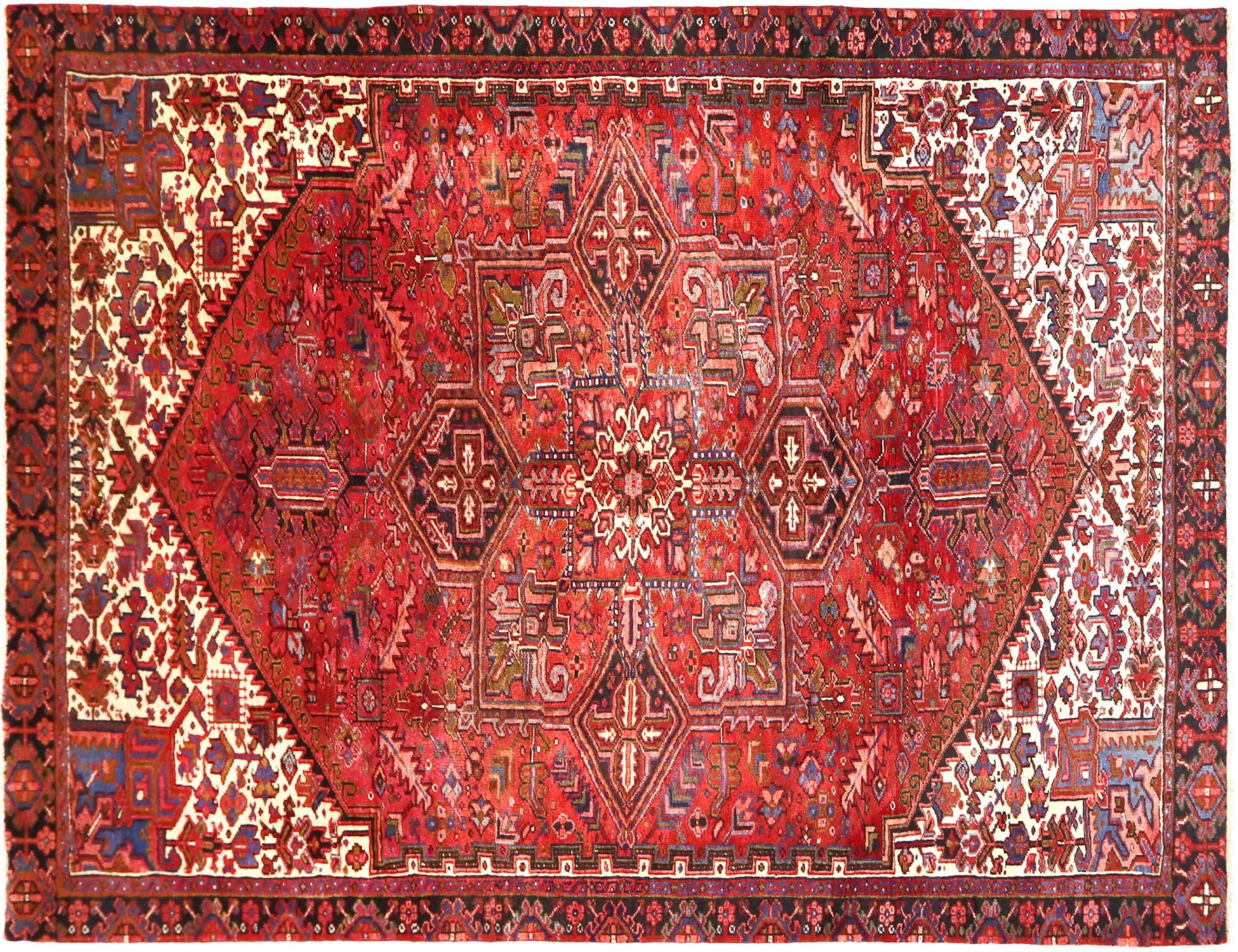 Tapis persan  rouge <br/>344 x 235 cm