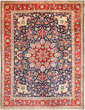 Perzisch Tapijt 390 x 297 blauw