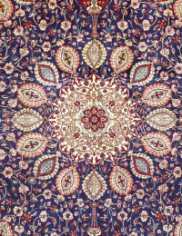 Azul Persa Alfombra Persa 389 x 300 cm - view 4