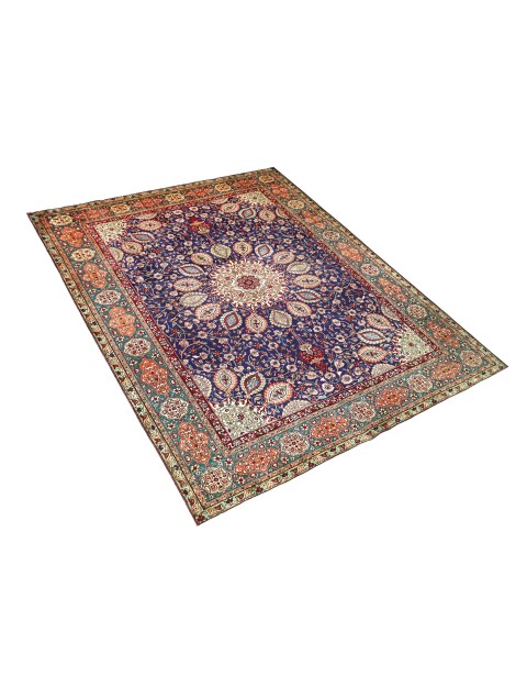 Blau Persien Perserteppich  389 x 300 cm