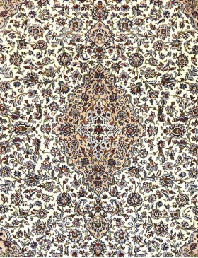 Beige Persien Persisk matta  376 x 291 cm