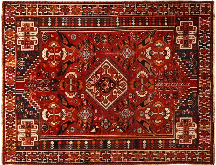 Rosso Persiano Tappeto persiano 203 x 126 cm