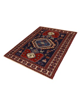 Blå Persia Persisk teppe  132 x 92 cm