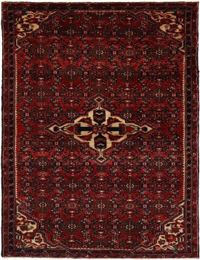 Rød Persia Hamadan  200 x 113 cm