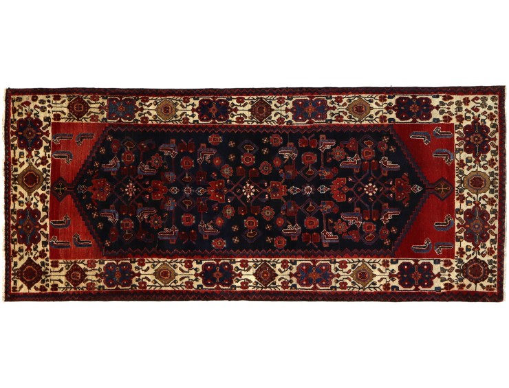 Azul Persa Alfombra Persa 280 x 112 cm