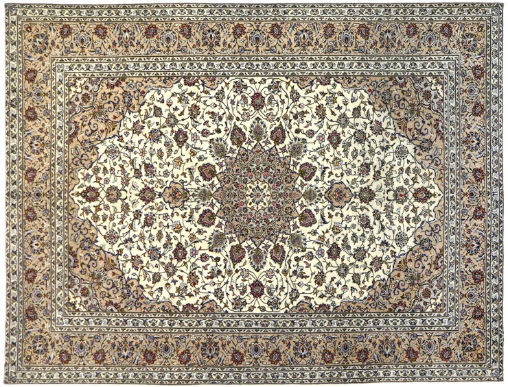 Beige Persa Alfombra Persa 342 x 246 cm