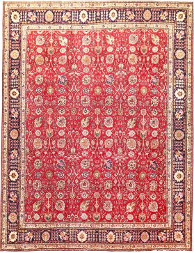 Perzisch Tapijt 381 x 310 rood