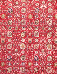 Rød Persien Persisk Tæppe 381 x 310 cm - view 4