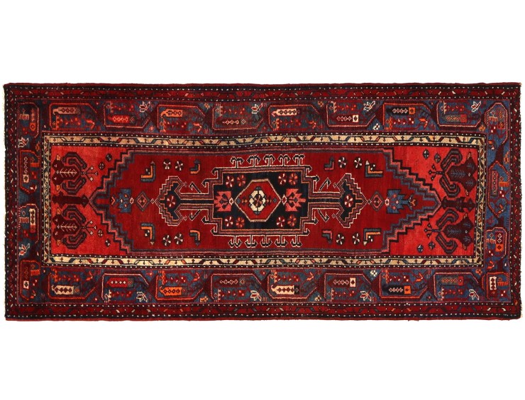 Rosso text_origin_4 Tappeto persiano 230 x 105 cm