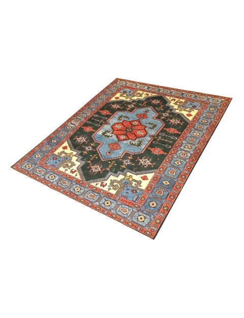 Bleu Persan Tapis Persan vintage  285 x 185 cm