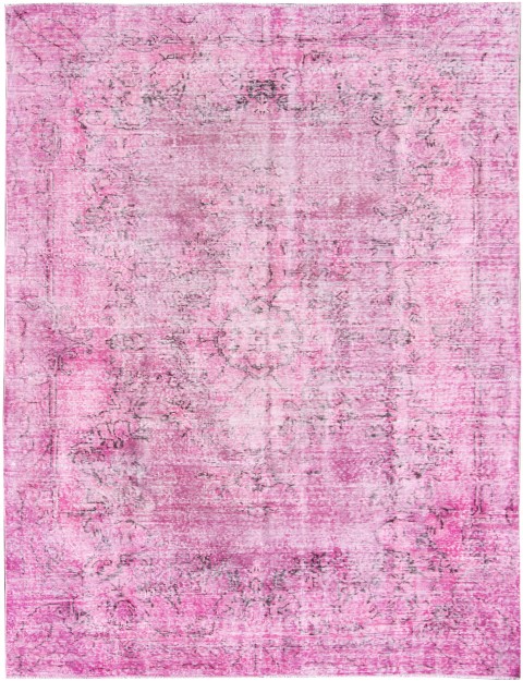 Rosa Türkei Vintage Teppich 306 x 190 cm