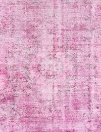 Rosa Turco Tappeto vintage  306 x 190 cm