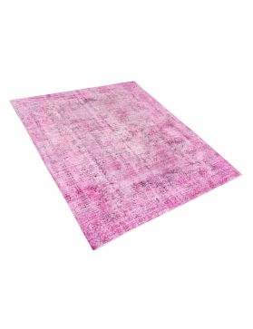 Tapis vintage 306 x 190 rose