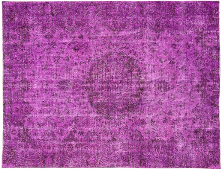 Púrpura Turquía Alfombra vintage 265 x 167 cm