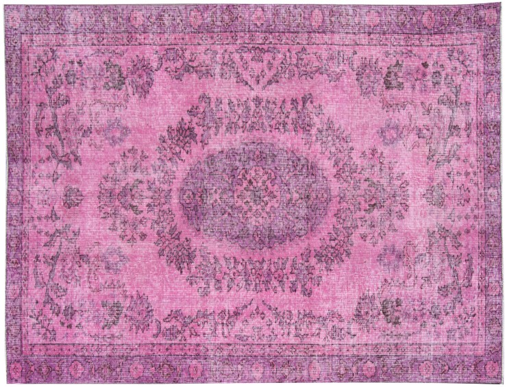 Pink Turkey Vintage Carpet 277 x 163 cm