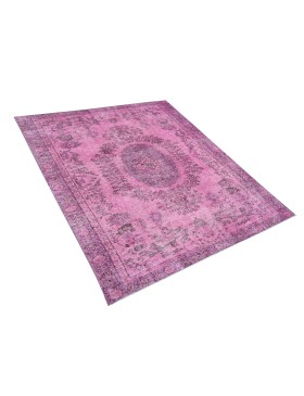 Rosa Turco Tappeto vintage  277 x 163 cm