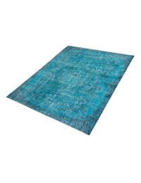 Turquesa Turquía Alfombra vintage 291 x 168 cm - view 1