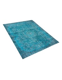 Turquesa Turquía Alfombra vintage 291 x 168 cm - view 2
