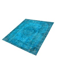 Turkoise Turkey Vintage Carpet 200 x 118 cm - view 1