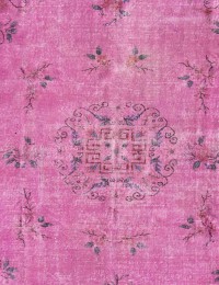 Rosa Turquía Alfombra vintage 290 x 180 cm - view 3