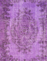 Lila Türkei Vintage Teppich  293 x 197 cm