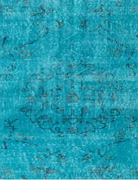 Turquoise Turc Tapis vintage 205 x 113 cm - view 3
