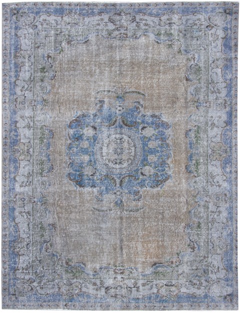 Grau Türkei Vintage Teppich 300 x 184 cm