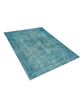 Tapis vintage 269 x 197 turquoise