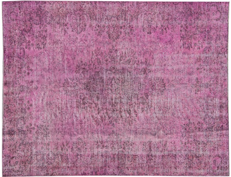 Rosa Türkei Vintage Teppich 255 x 162 cm