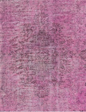 Rose Turc Tapis vintage  255 x 162 cm