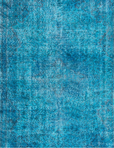 Sininen Turkki vintage matot  285 x 175 cm