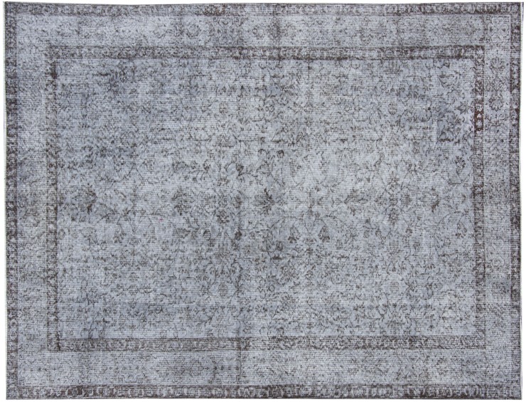 Grå Turkiet vintage matta  265 x 164 cm