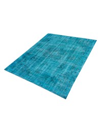 Blauw Turkije Vintage Tapijt 270 x 180 cm - view 1