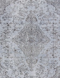 Grigio Turco Tappeto vintage 255 x 160 cm - view 4
