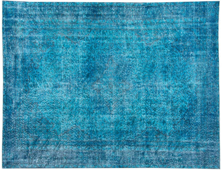Blauw Turkije Vintage Tapijt 285 x 175 cm