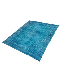 Blauw Turkije Vintage Tapijt 285 x 175 cm - view 1