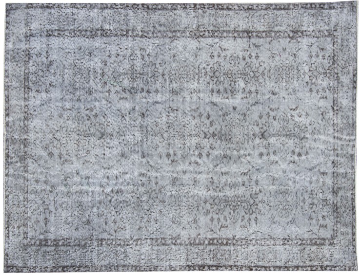 Grigio Turco Tappeto vintage 217 x 123 cm