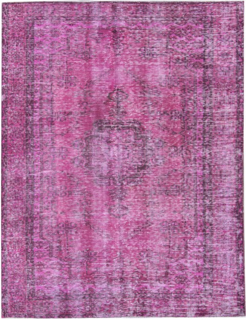 Rosa Türkei Vintage Teppich 230 x 146 cm