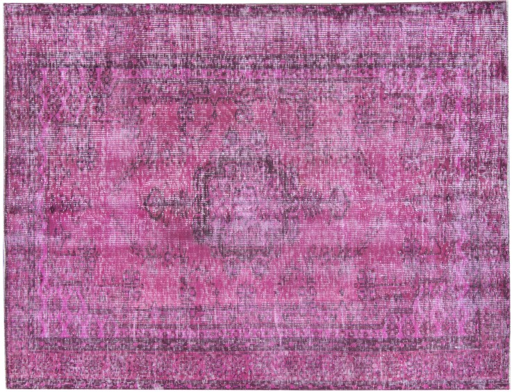 Rosa Turquía Alfombra vintage 230 x 146 cm