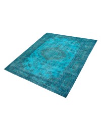 Blau Türkei Vintage Teppich  293 x 166 cm