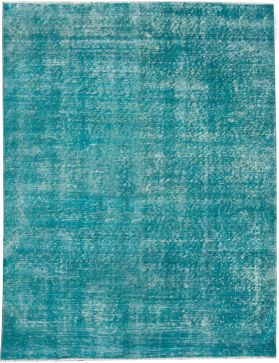 Tappeto vintage 200 x 110 turchese