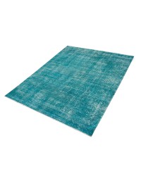 Turquoise Turc Tapis vintage 200 x 110 cm - view 1