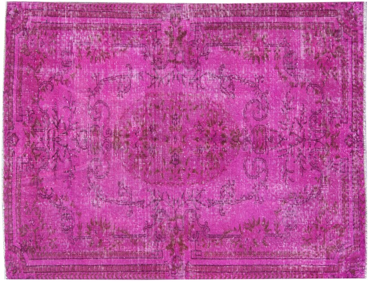 Pinkki Turkki vintage matot 181 x 111 cm